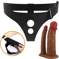 Keaven Universal Double Dildo Harness Briefs