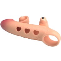 Vibrating Penis Sleeve Natural Feeling