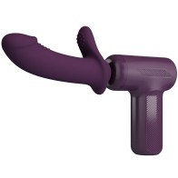 Pretty Love Dj Scholar Powerful Massager with 5 Settings Purple