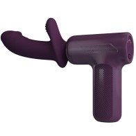 Pretty Love Dj Scholar Powerful Massager with 5 Settings Purple