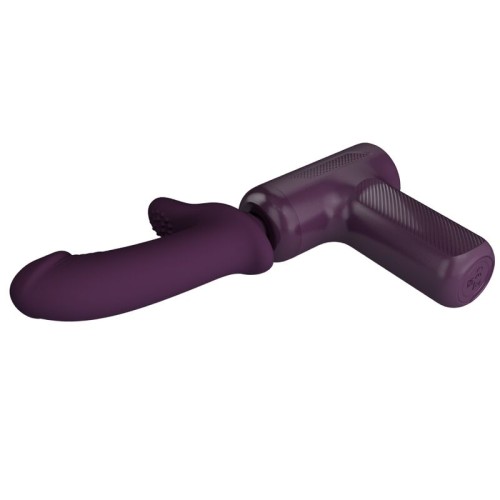 Pretty Love Dj Scholar Powerful Massager with 5 Settings Purple