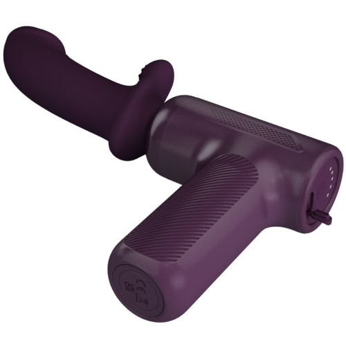 Pretty Love Dj Scholar Powerful Massager with 5 Settings Purple