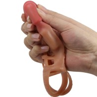 Funda Para Pene Con Vibración De 18 Cm