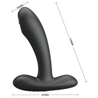 Masajeador Vibrador Anal Y Vaginal Negro