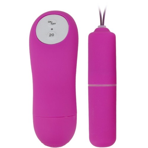 Pretty Love Tanga with Vibrating Bullet and Remote Control Purple