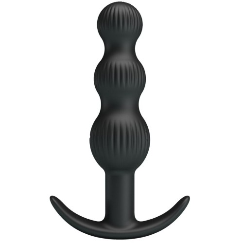 Sidney Vibrador Anal Negro 10 Vibraciones