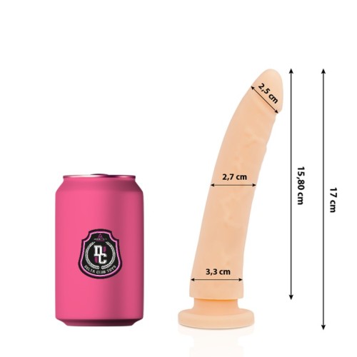 Delta Club Dildo Realista Natural Silicona Médica 17cm