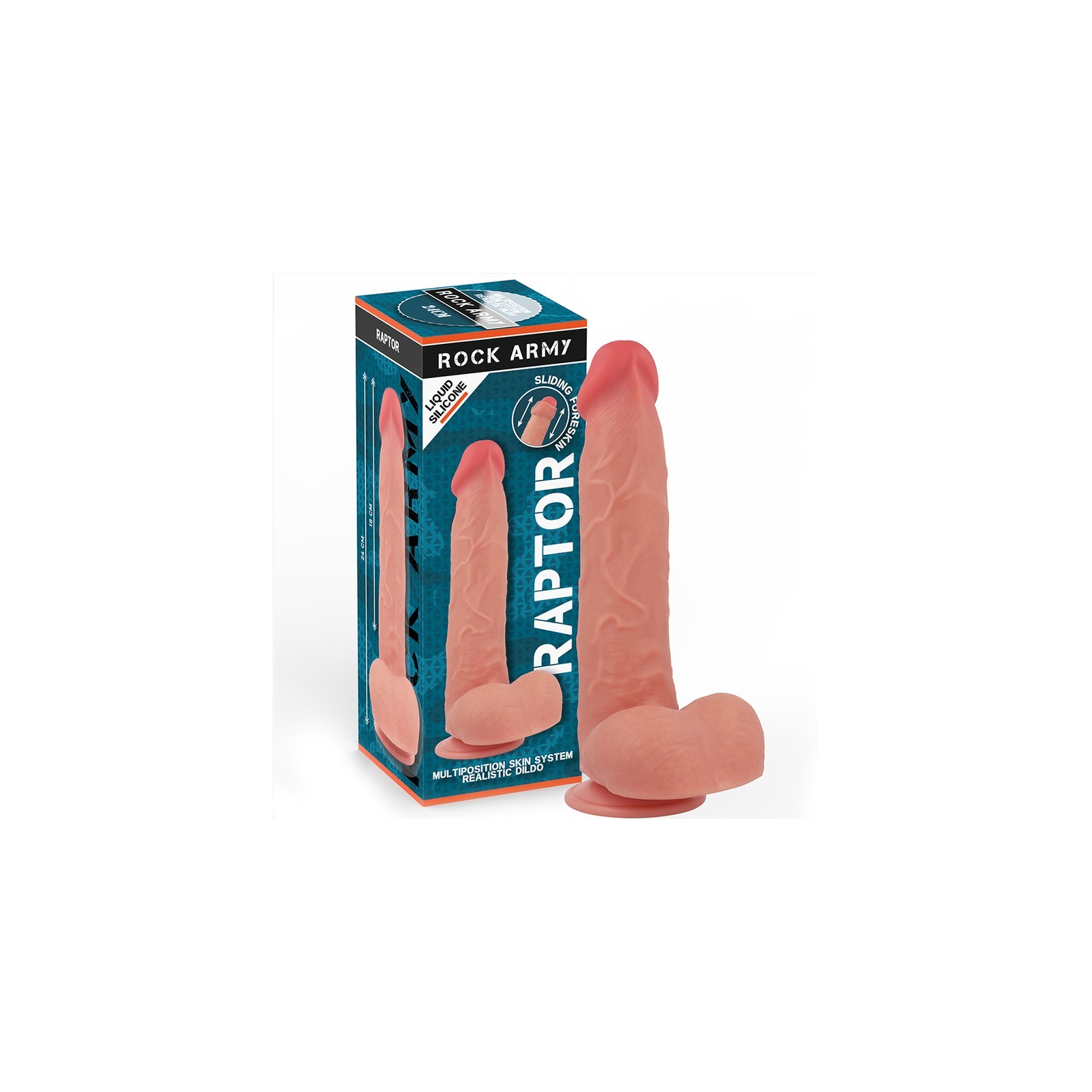 Rockarmy Dildo Realista Raptor 24 cm