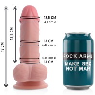 Rockarmy Dildo Realista Dual Density Panzer 17 cm