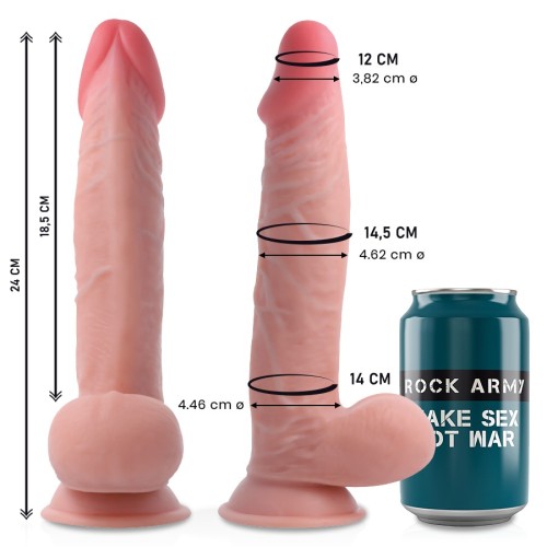 Rockarmy Dildo Realista Sherman 24 cm