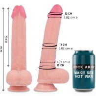 Rockarmy Dildo Realístico Kingcobra Silicona Líquida 24cm