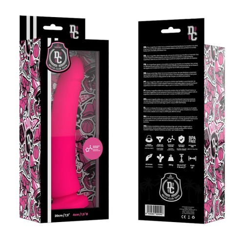 Delta Club Realistic Pink Medical Silicone Dildo 20cm