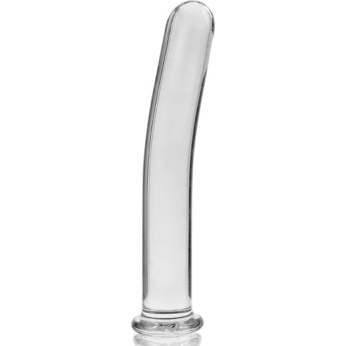 Model 8 Transparent Glass Dildo 14.5cm