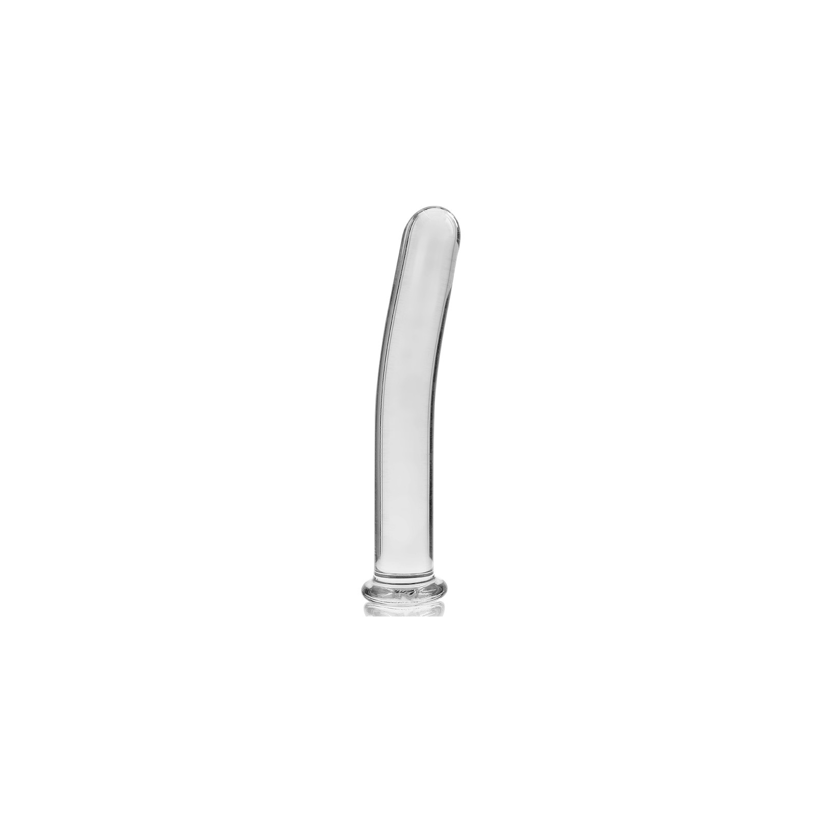 Model 8 Transparent Glass Dildo 14.5cm