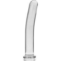 Modelo 8 Dildo Cristal Transparente 14.5 cm