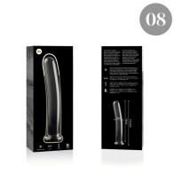 Modelo 8 Dildo Cristal Transparente 14.5 cm