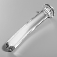 Model 8 Transparent Glass Dildo 14.5cm