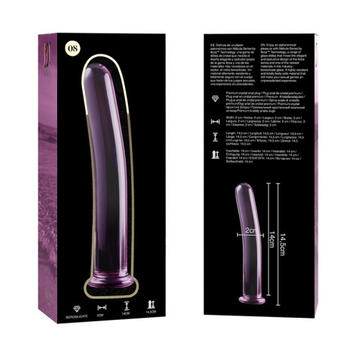 Ibiza Nebula Series Dildo Cristal Rosa 14.5cm