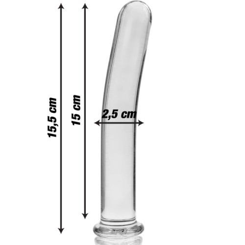 Nebula Series Model 9 Transparent Crystal Plug 15.5 cm