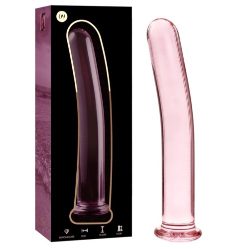 Modelo 9 Plug Cristal Rosa 15.5 cm