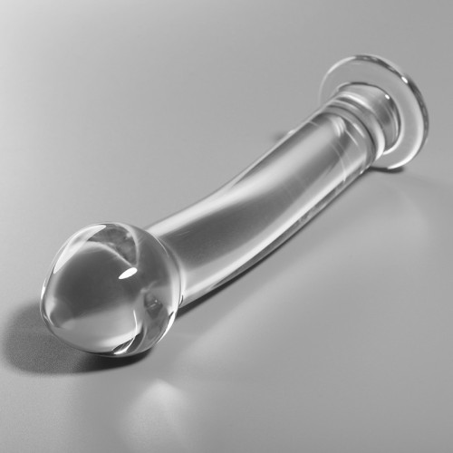 Modelo 11 Dildo Cristal Transparente 16 cm