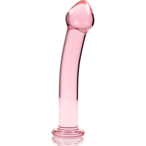 Modelo 11 Plug Cristal Rosa 16 cm