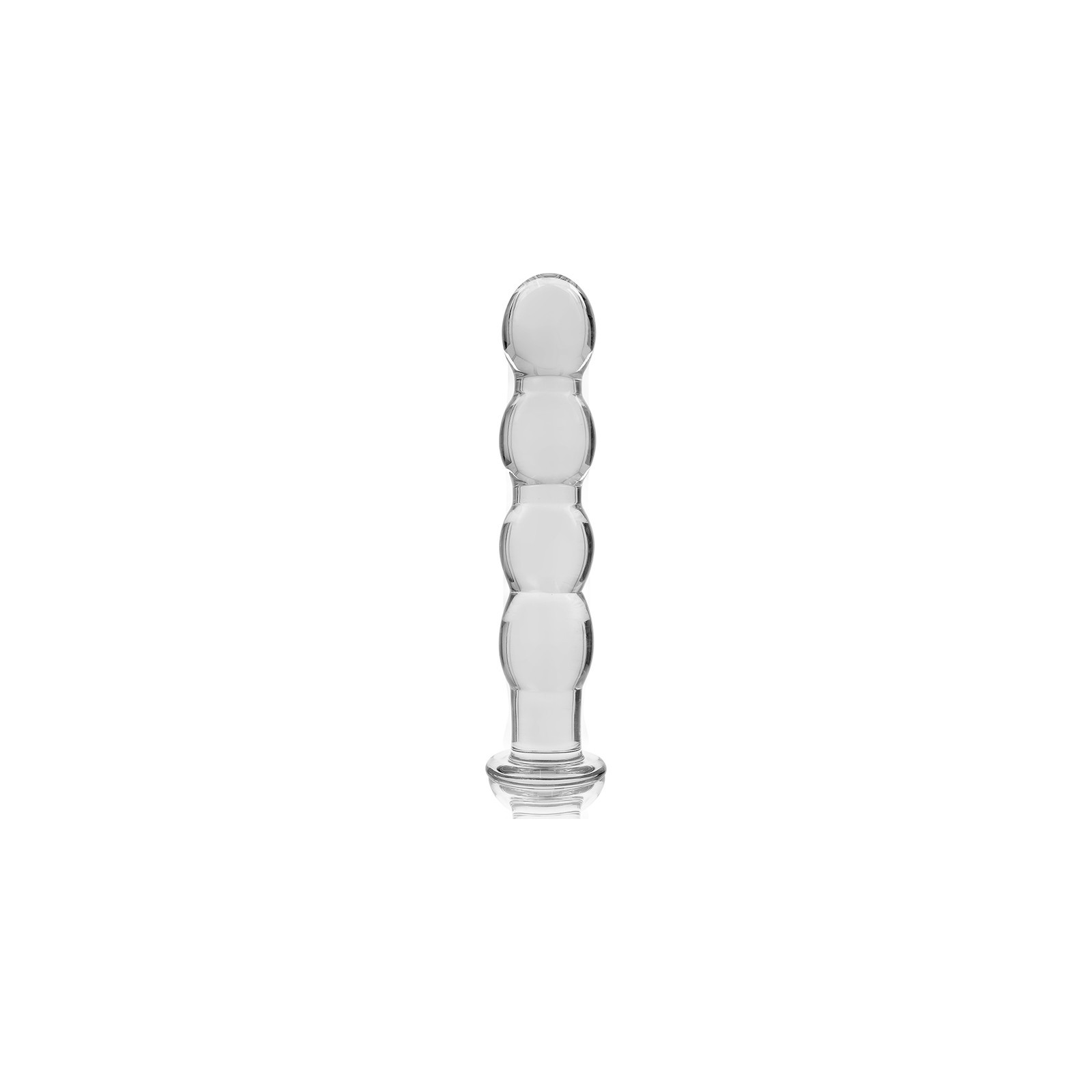 Modelo 10 Dildo Cristal Transparente 16.5cm