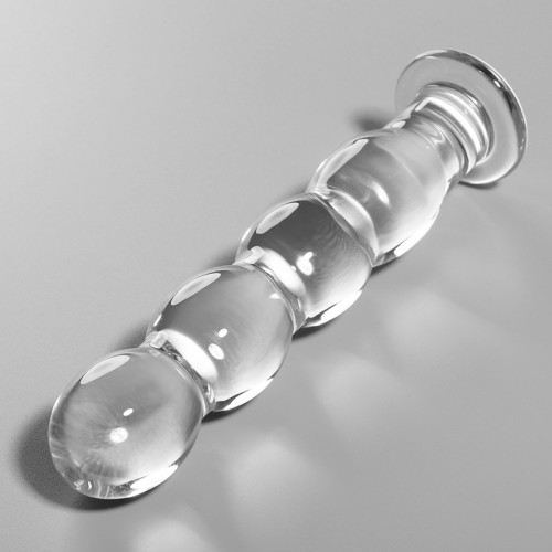 Modelo 10 Dildo Cristal Transparente 16.5cm