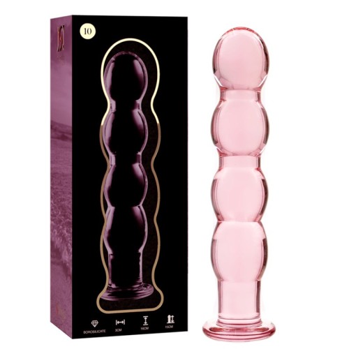 Modelo 10 Plug Cristal Rosa 16.5 cm