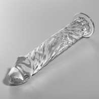 Modelo 12 Plug Cristal Transparente 17 cm