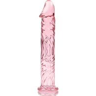 Dildo Cristal Rosa Nebula Series Modelo 12