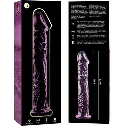 Nebula Series 12 Crystal Dildo Pink