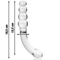 Modelo 14 Plug Cristal Transparente 18.5 cm