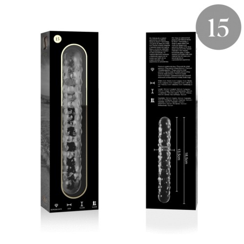 Ibiza Nebula Series Dildo Cristal Transparente 18.5cm