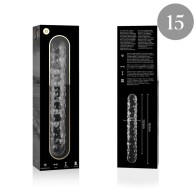 Ibiza Nebula Series Model 15 Transparent Crystal Dildo 18.5cm