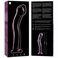 Modelo 18 Dildo Cristal Rosa 18.5cm