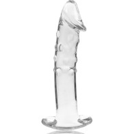 Modelo 19 Dildo Cristal Transparente 18.5cm