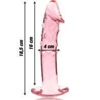 Nebula Series 19 Crystal Dildo Pink