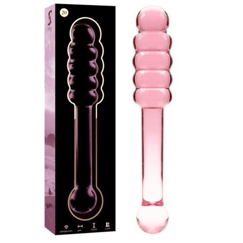 Model 20 Pink Glass Dildo 20.5cm