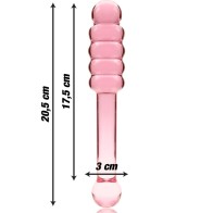 Model 20 Pink Glass Dildo 20.5cm