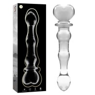 Modelo 21 Dildo Cristal Transparente 20.5cm