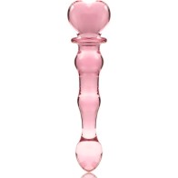 Dildo Cristal Rosa Nebula Series Modelo 21