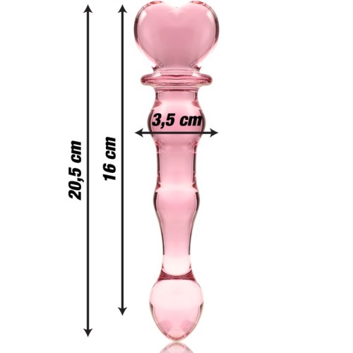 Nebula Series 21 Crystal Dildo Pink