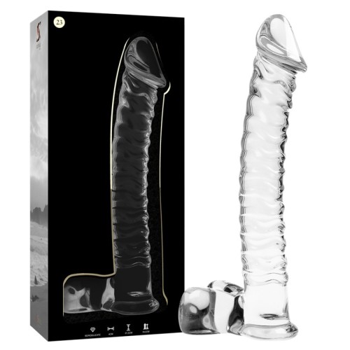 Ibiza Nebula Series Dildo Cristal Transparente 21.5cm