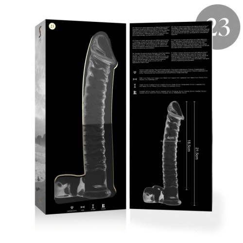 Ibiza Nebula Series Model 23 Transparent Crystal Dildo 21.5cm