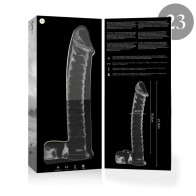 Ibiza Nebula Series Dildo Cristal Transparente 21.5cm