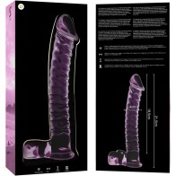 Ibiza Nebula Series Dildo Cristal Rosa 21.5cm