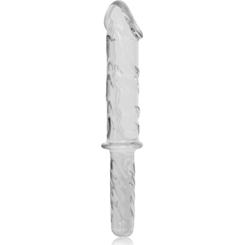 Modelo 24 Dildo Cristal Transparente 28.5 cm