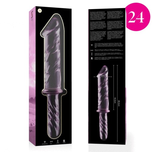 Modelo 24 Plug Cristal Rosa 28.5 cm