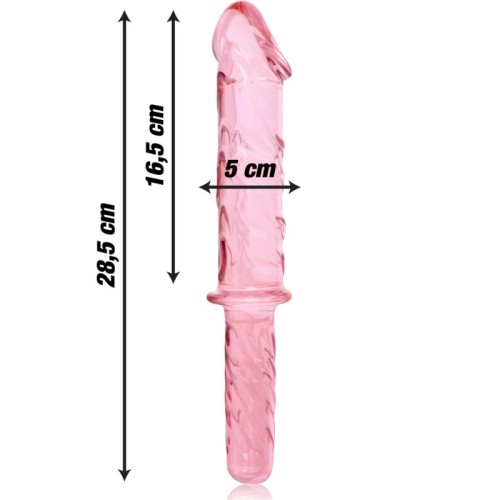 Modelo 24 Plug Cristal Rosa 28.5 cm